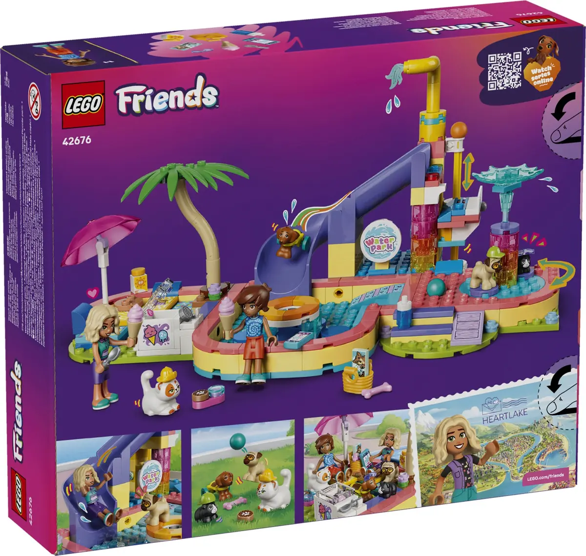LEGO Friends 42676 Fun Water Park Day set, image 2