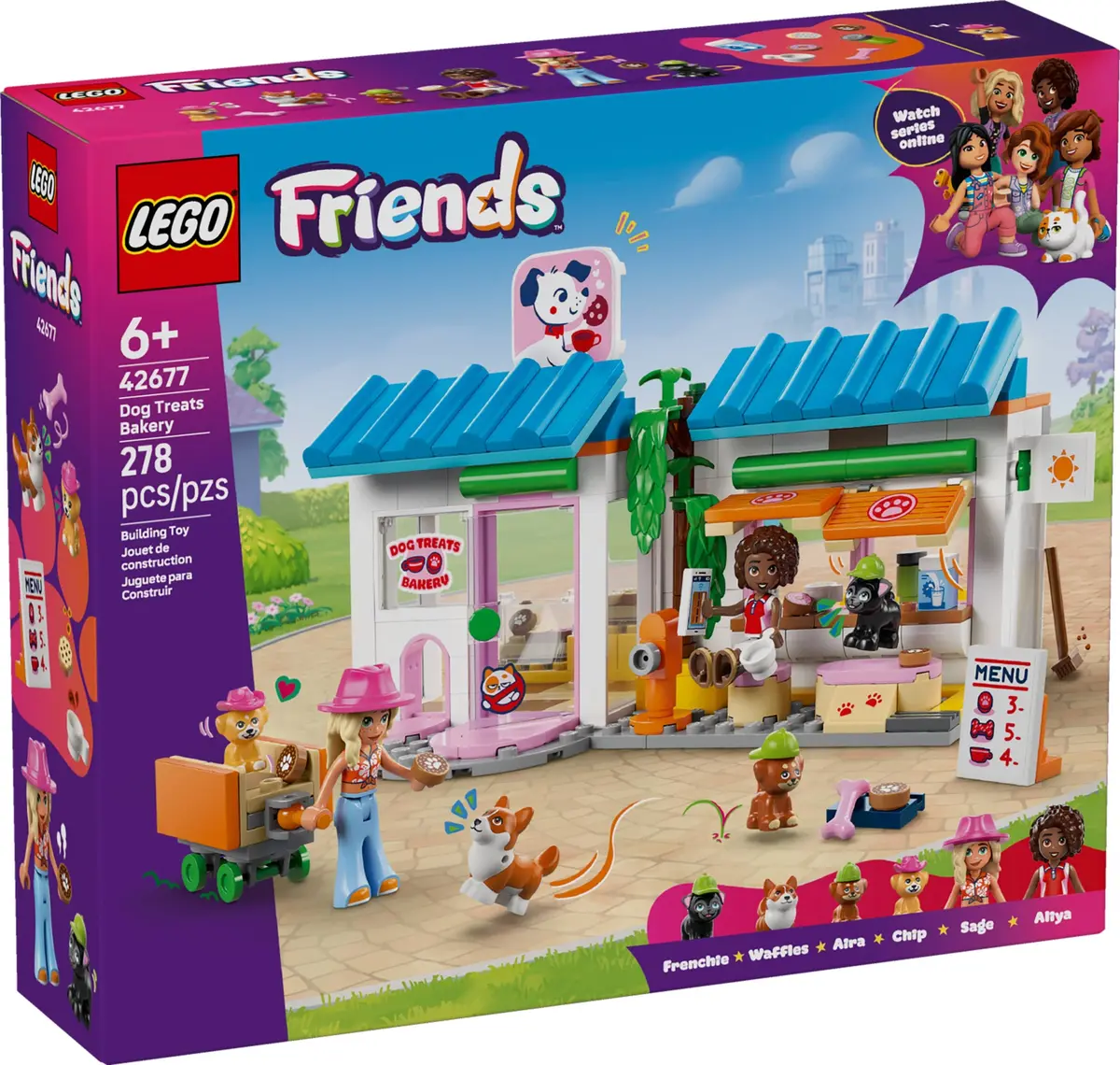 LEGO Friends 42677 Dog Treats Bakery set, image 2