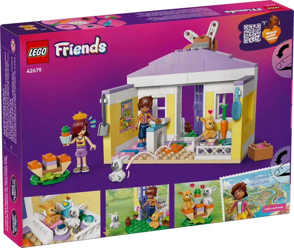 LEGO Friends 42679 Heartlake City Bunny Hotel set, image 3