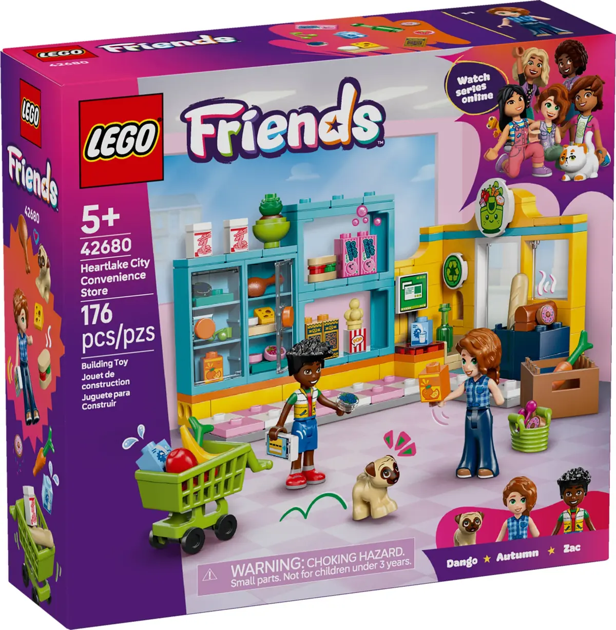 LEGO Friends 42680 Heartlake City Mini Supermarket set, image 2