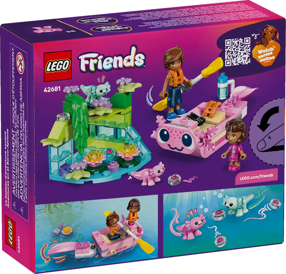 LEGO Friends 42681 Axolotl Adventure Boat set, image 2