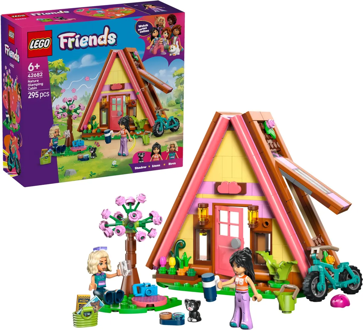 LEGO Friends 42682 Nature Glamping Cabin set, image 3