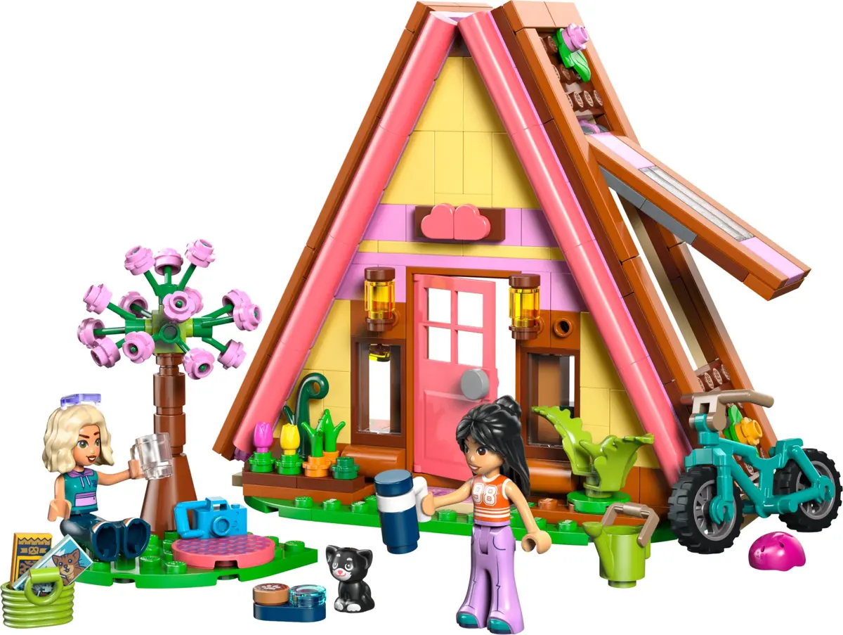 LEGO Friends 42682 Nature Glamping Cabin set