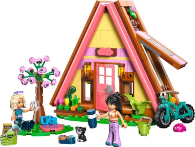 LEGO Friends 42682 Nature Glamping Cabin set