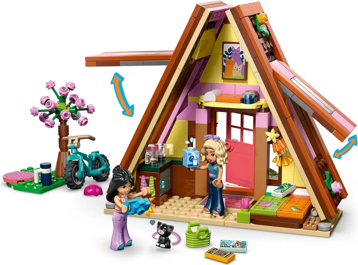 LEGO Friends 42682 Nature Glamping Cabin set, image 14