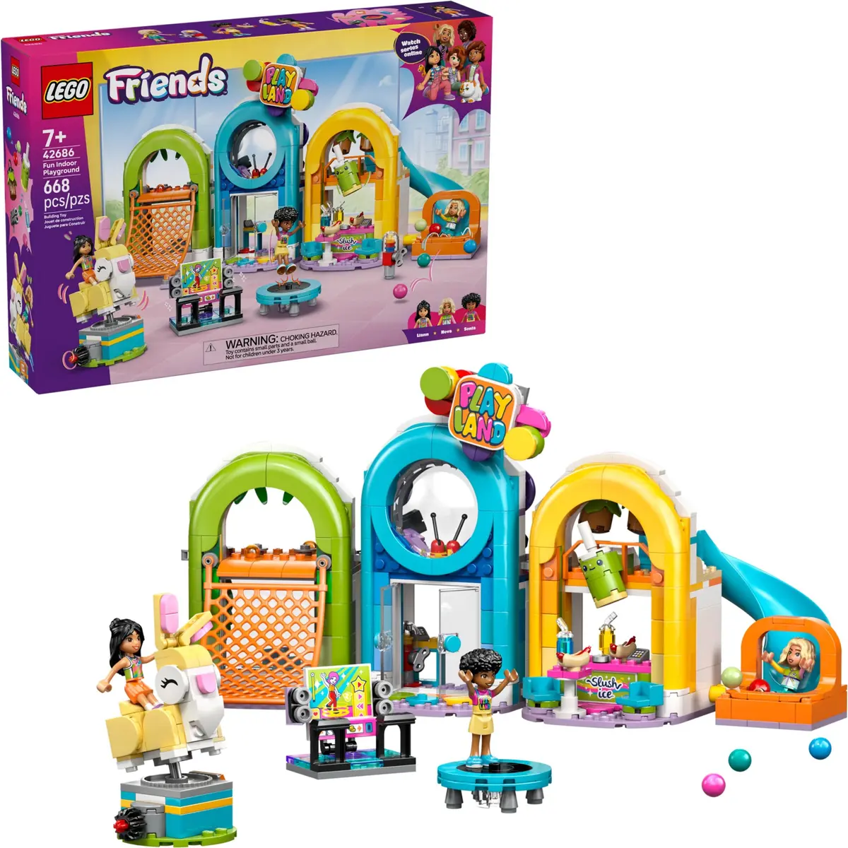 LEGO Friends 42686 Fun Indoor Playground set, image 3