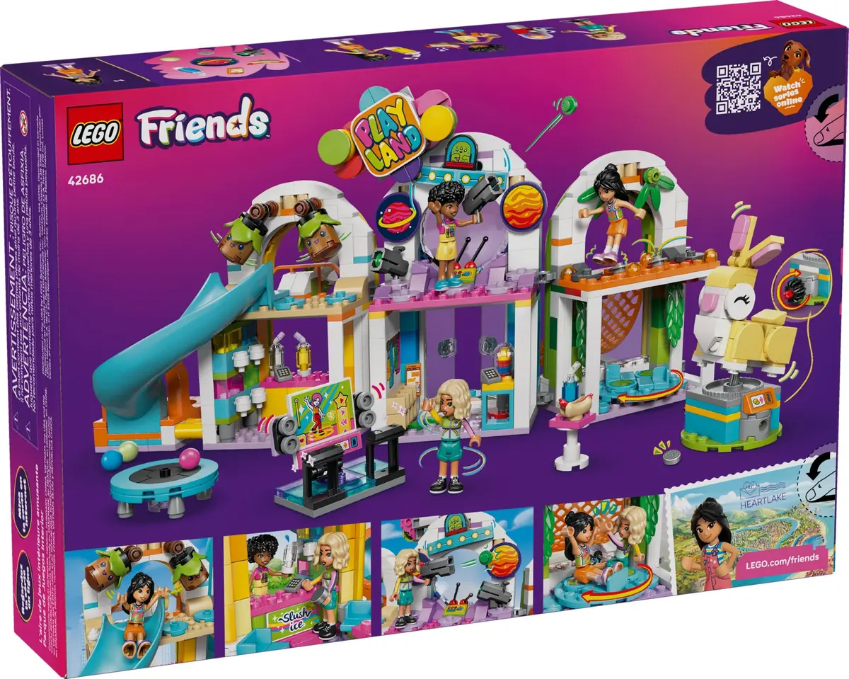 LEGO Friends 42686 Fun Indoor Playground set, image 2