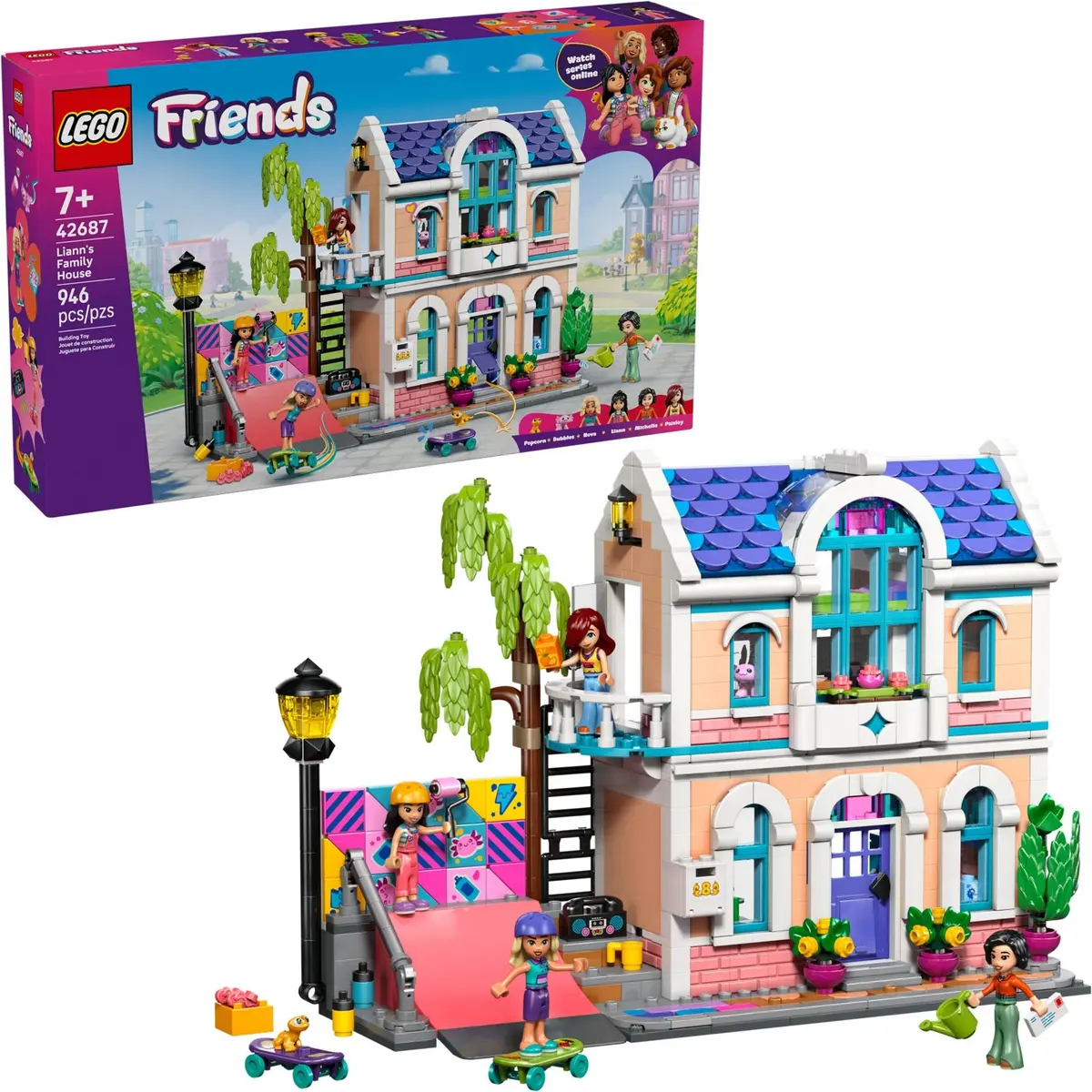 LEGO Friends 42687 Liann's Family House set, image 3