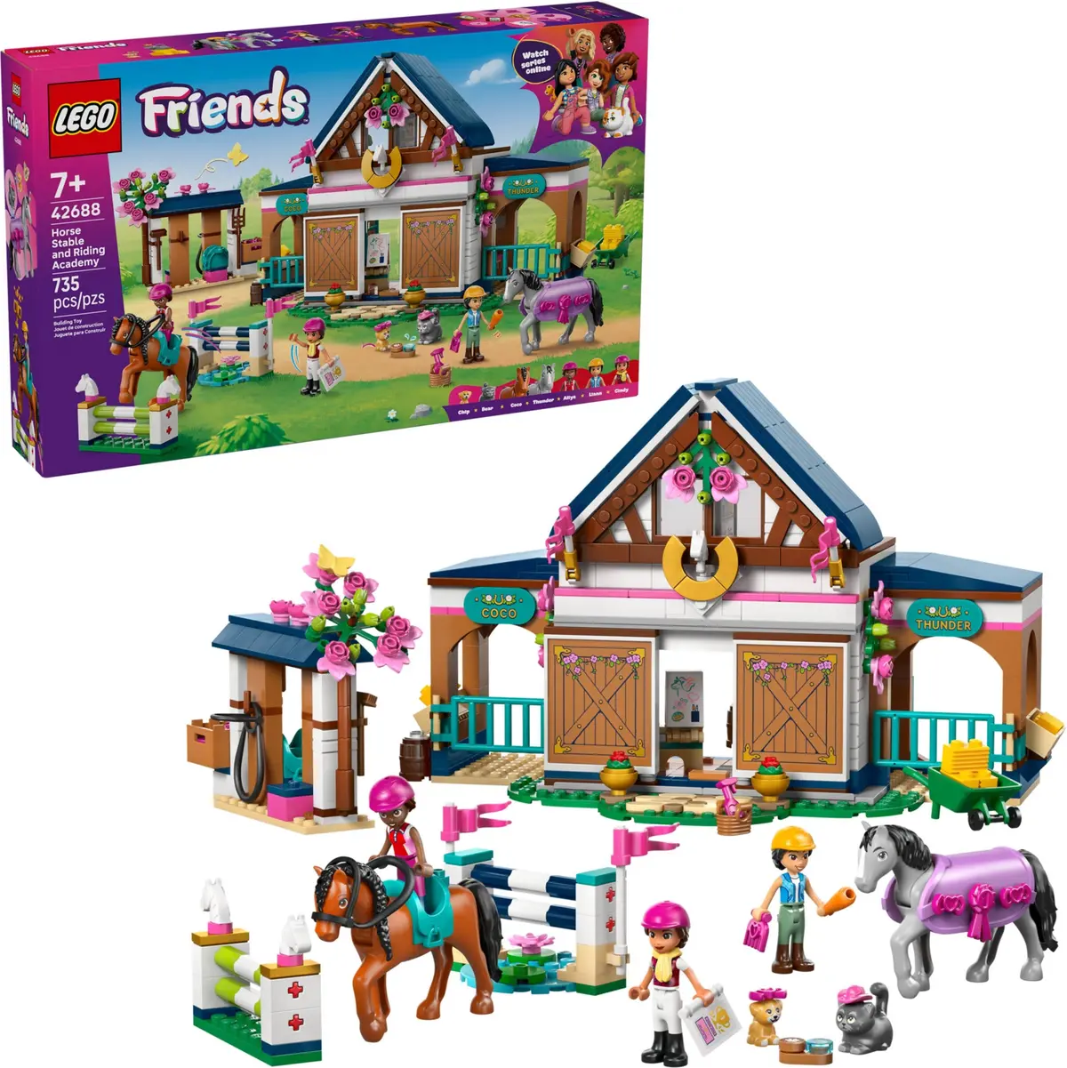 LEGO Friends 42688 Horse Stable and Riding Academy set, image 3