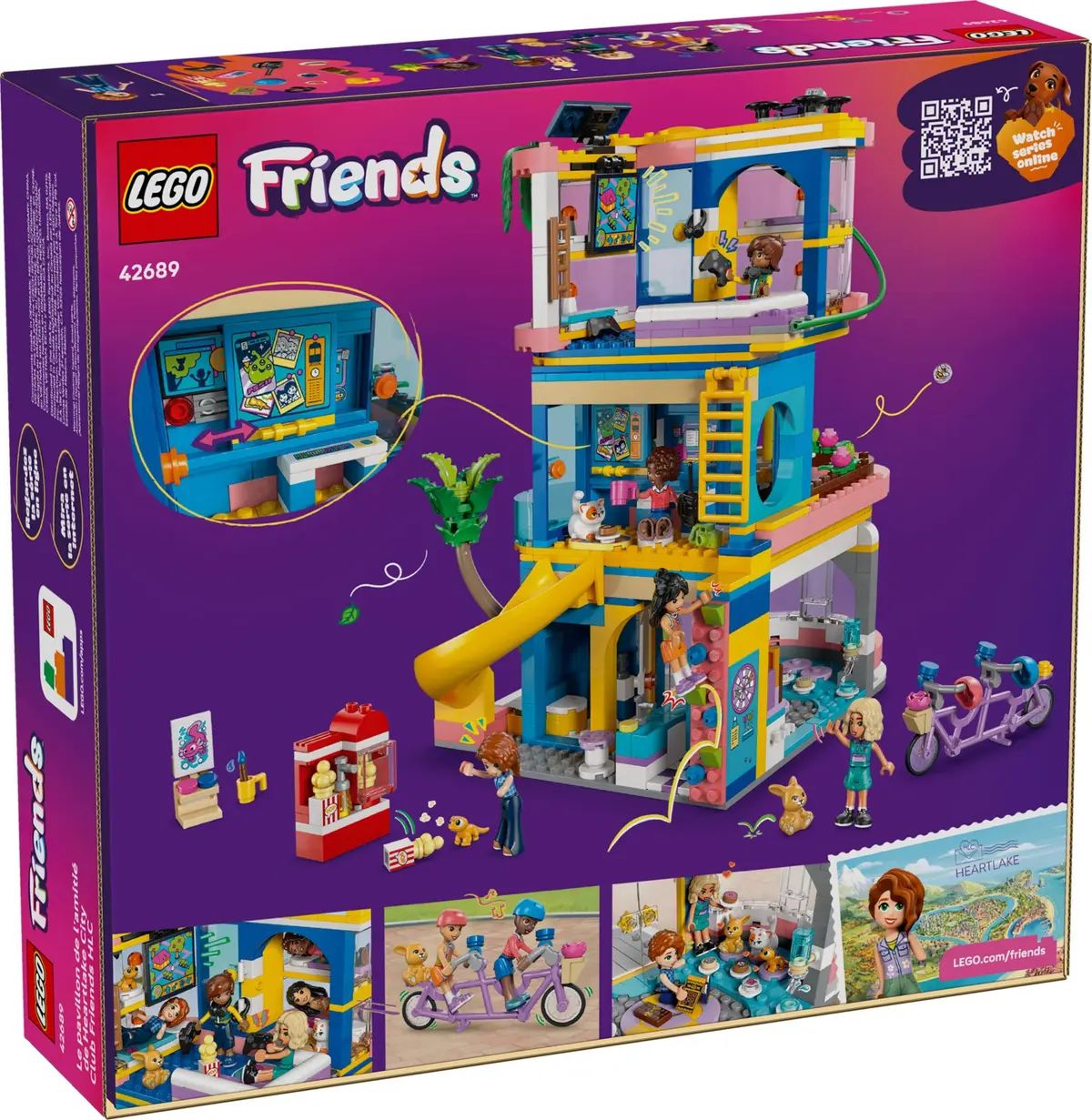 LEGO Friends 42689 Heartlake City Friends Club House set, image 2