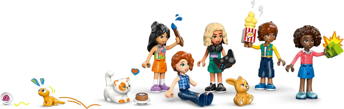 LEGO Friends 42689 Heartlake City Friends Club House set, image 8