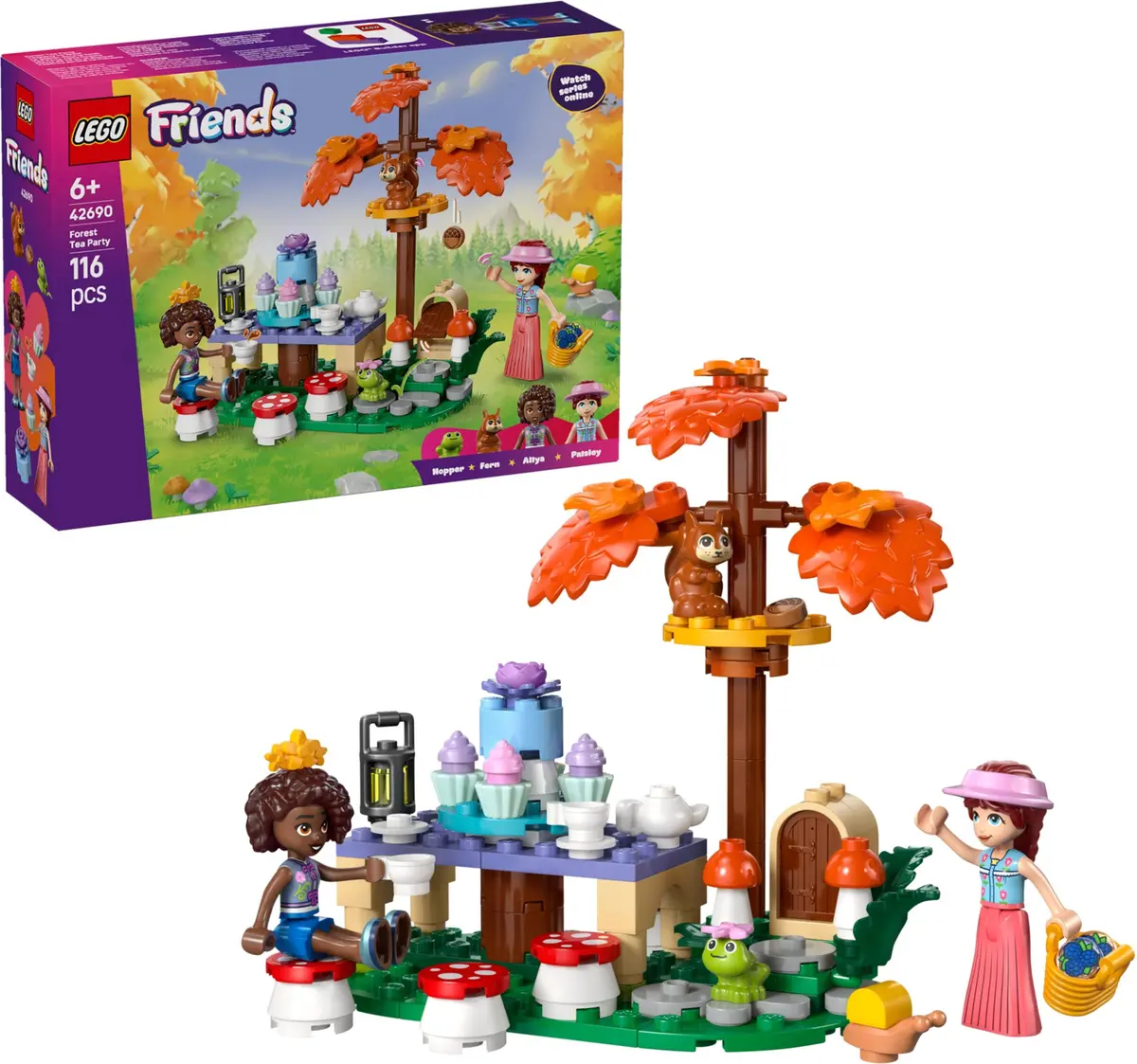 LEGO Friends 42690 Forest Tea Party set, image 3