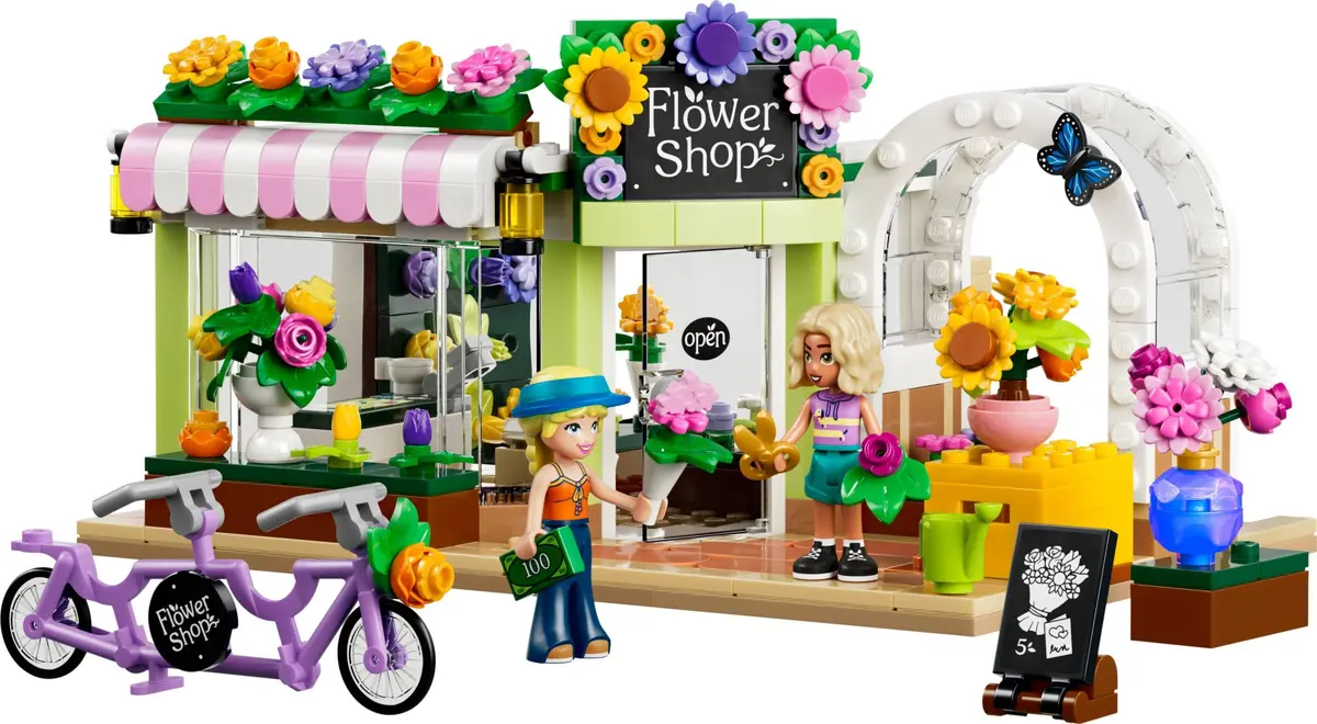 LEGO Friends 42693 Creative Flower Shop set