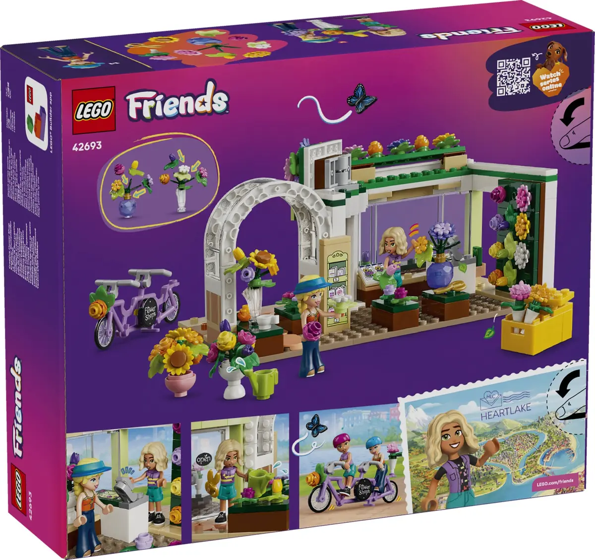 LEGO Friends 42693 Creative Flower Shop set, image 2
