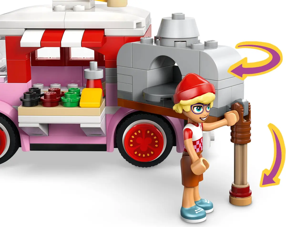 LEGO Friends 42694 Pizza Truck set, image 15