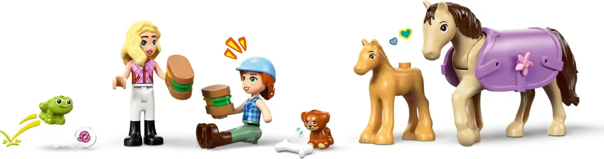 LEGO Friends 42695 Horse & Baby Foal Trailer set, image 8