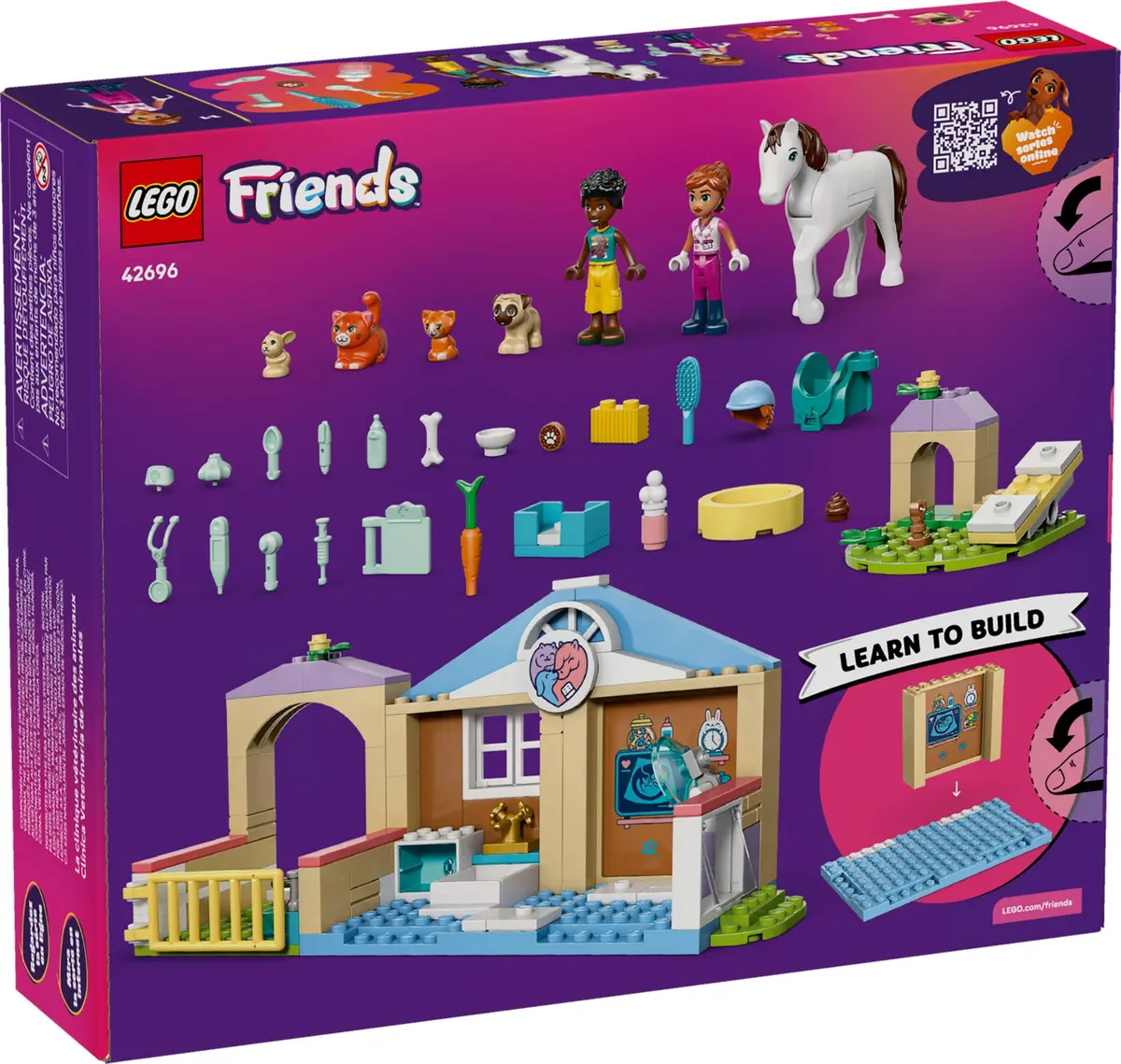 LEGO Friends 42696 Animal Vet Clinic set, image 2