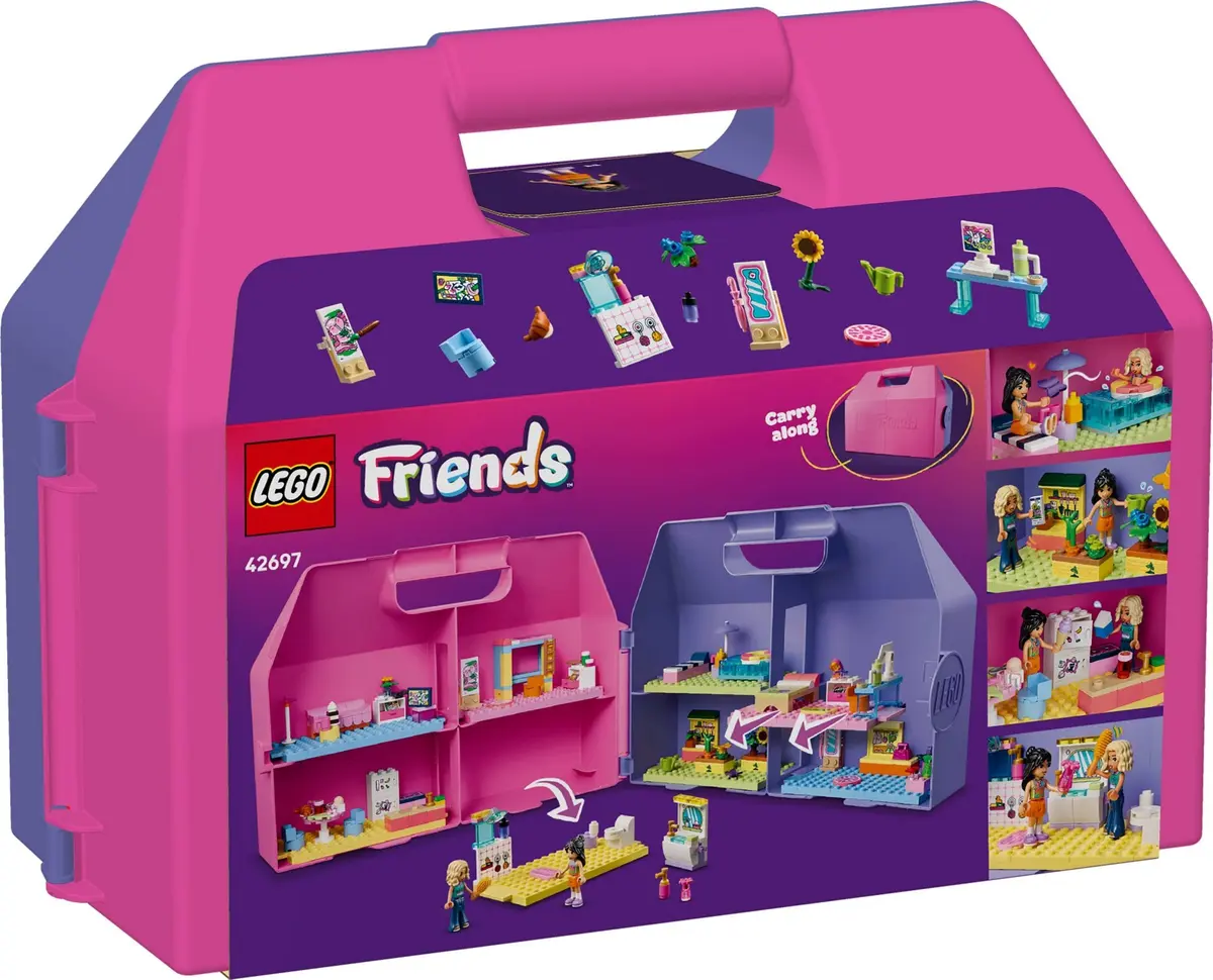 LEGO Friends 42697 Creative Dollhouse Suitcase set, image 3