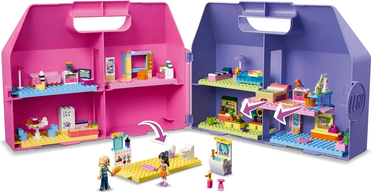 LEGO Friends 42697 Creative Dollhouse Suitcase set, image 11