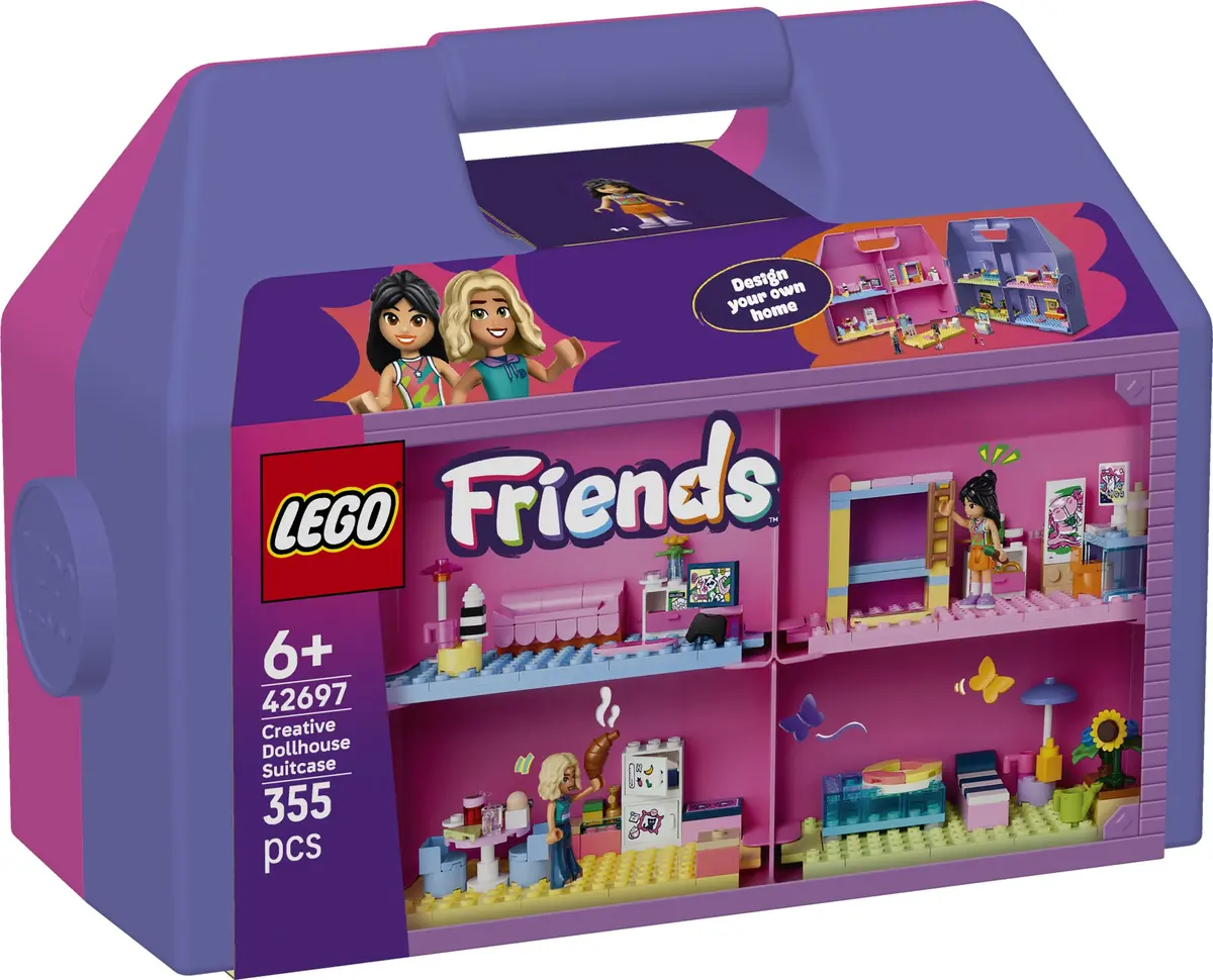 LEGO Friends 42697 Creative Dollhouse Suitcase set, image 2