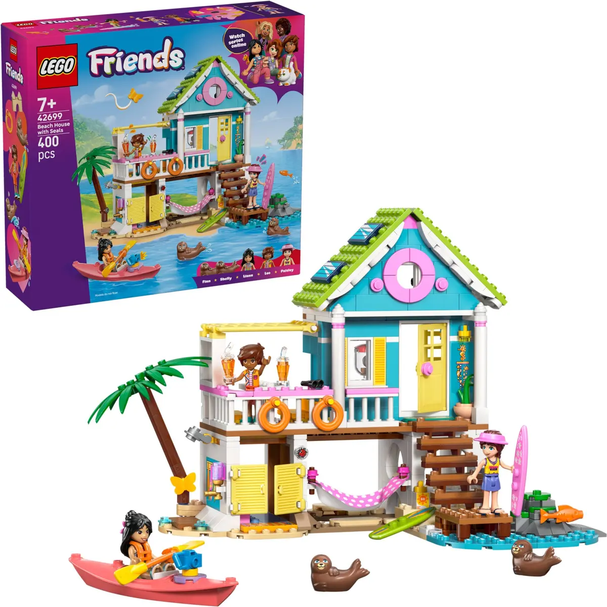 LEGO Friends 42699 Beach House with Seals set, image 3