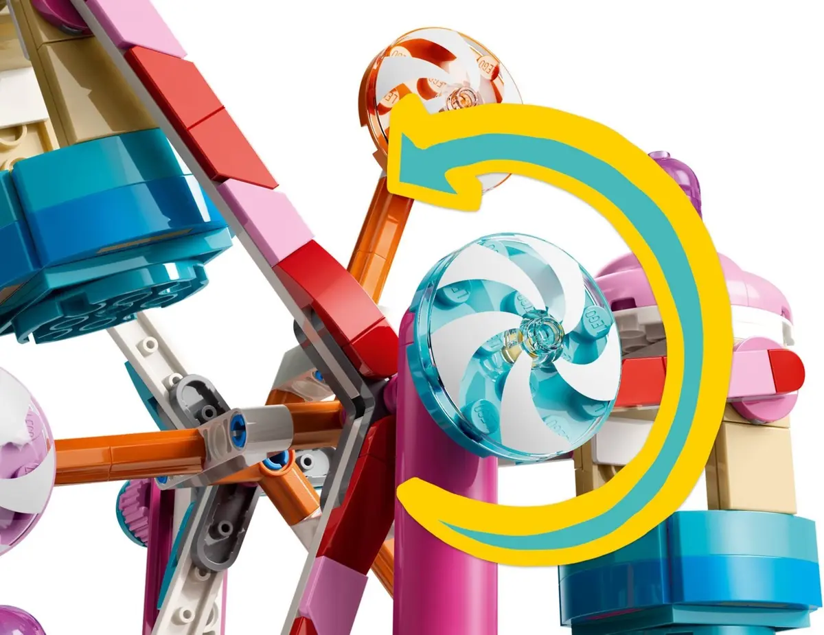 LEGO Friends 42700 Candy & Cupcake Ferris Wheel set, image 17