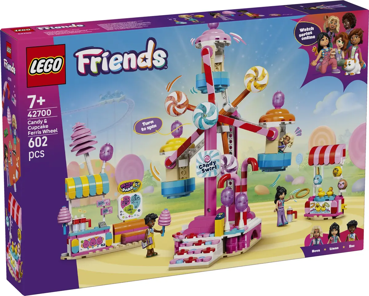 LEGO Friends 42700 Candy & Cupcake Ferris Wheel set, image 2