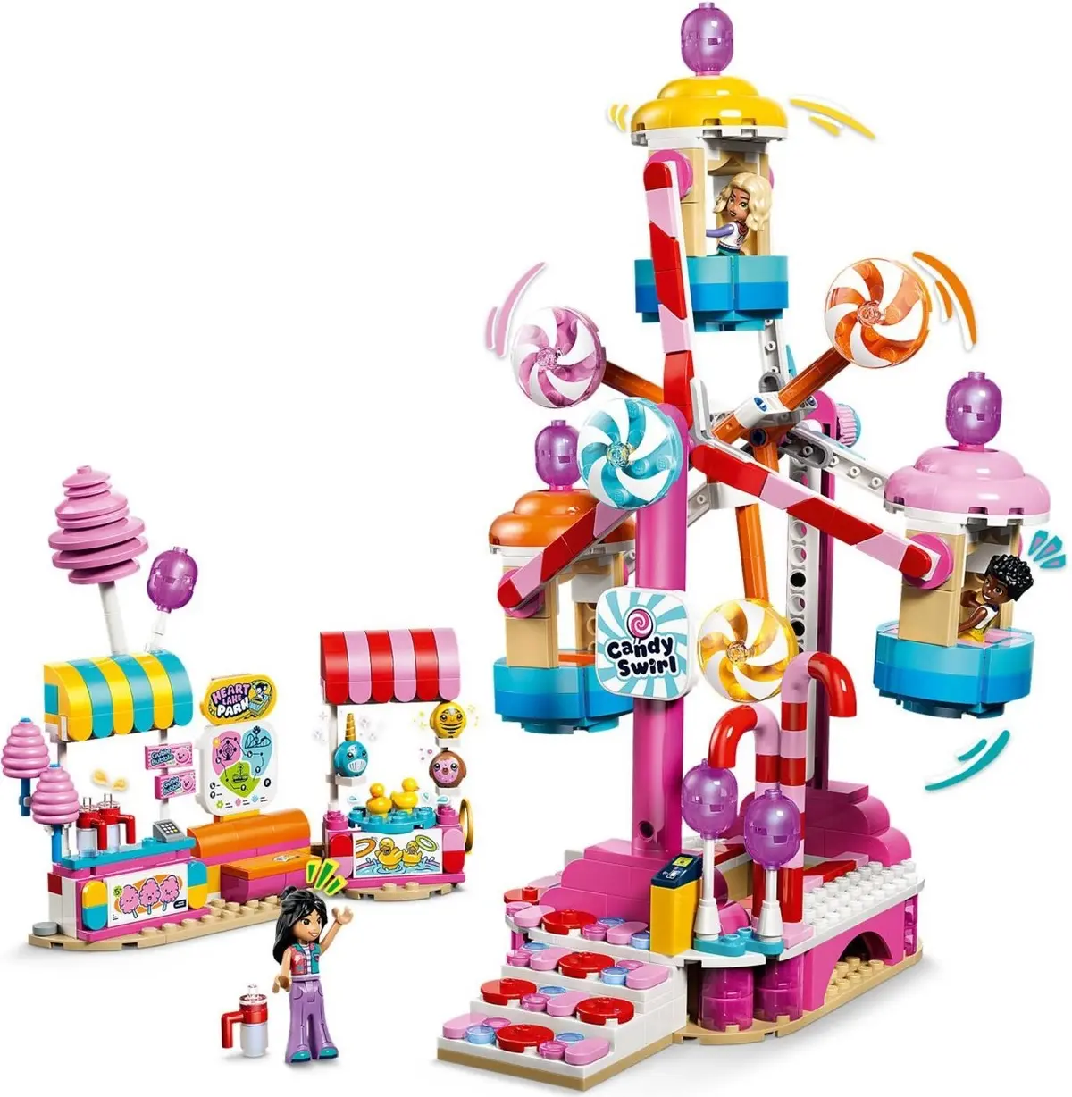 LEGO Friends 42700 Candy & Cupcake Ferris Wheel set, image 13