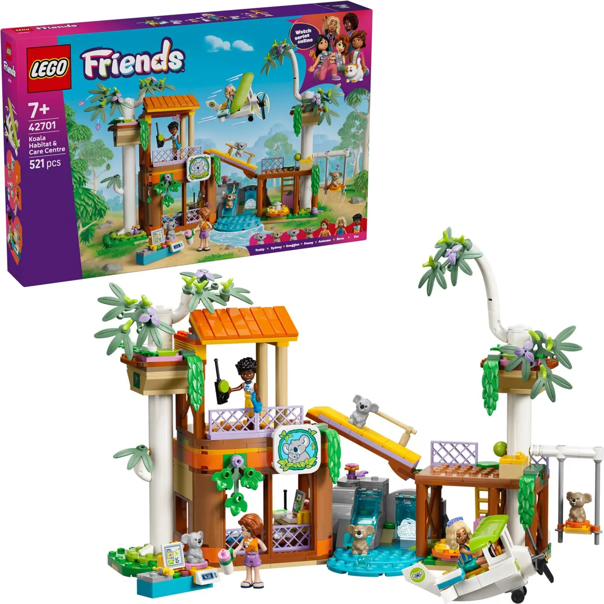 LEGO Friends 42701 Koala Habitat & Care Centre set, image 3