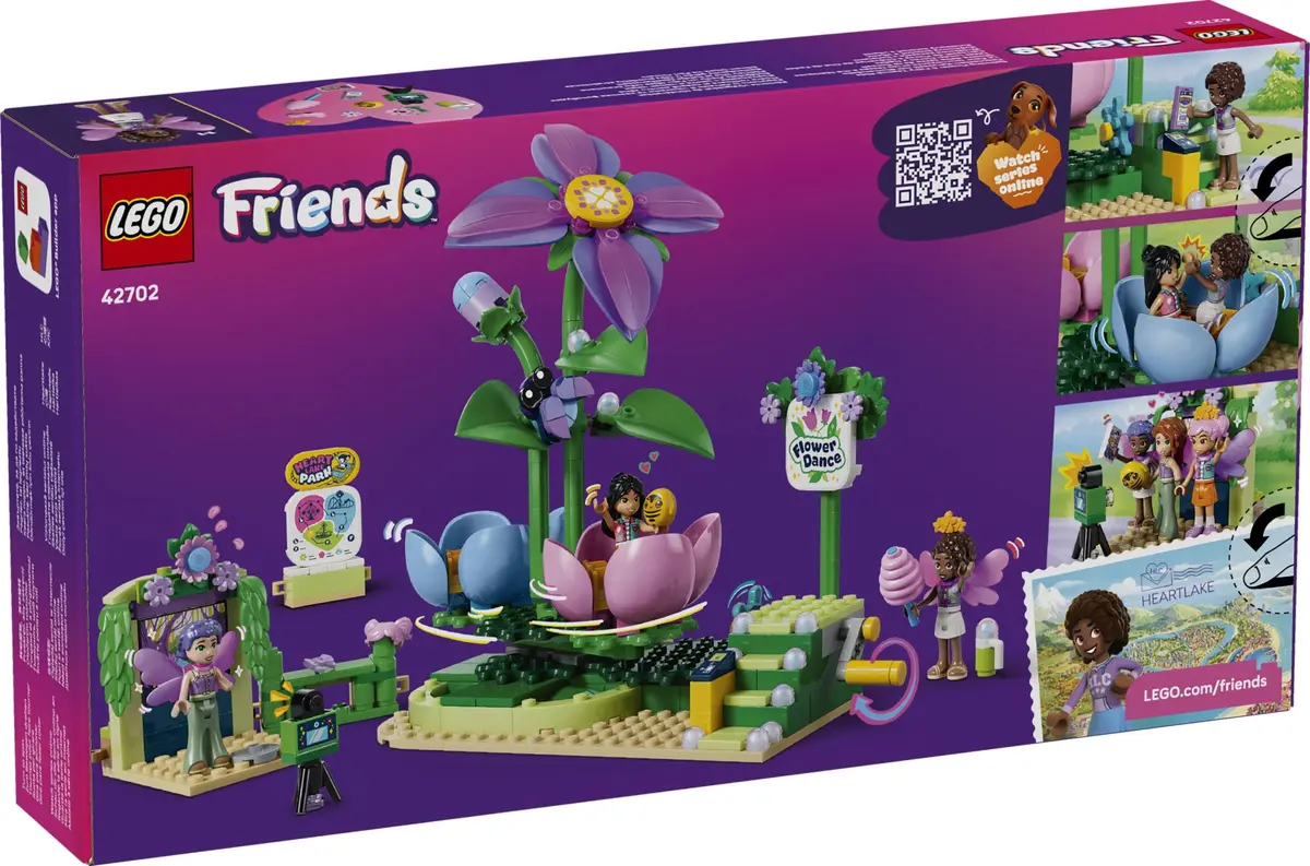 LEGO Friends 42702 Spinning Flower & Fairy Teacup Ride set, image 2