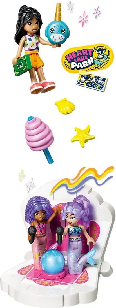 LEGO Friends 42703 Mermaid Roller Coaster Ride set, image 13
