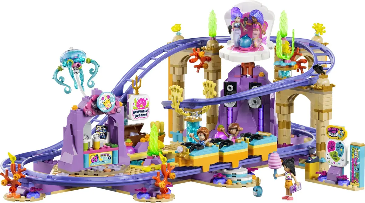 LEGO Friends 42703 Mermaid Roller Coaster Ride set