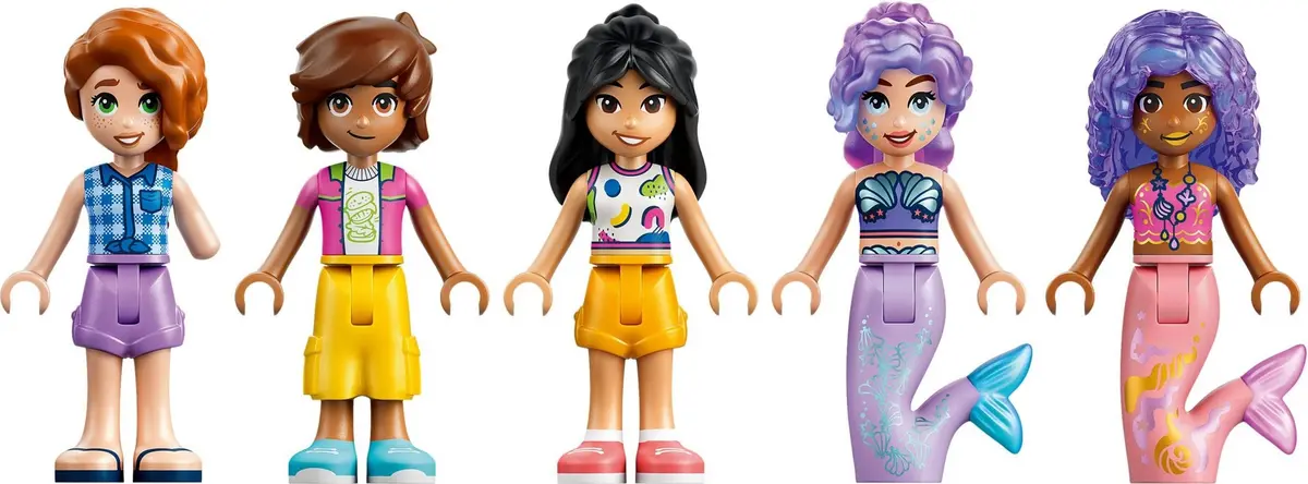 LEGO Friends 42703 Mermaid Roller Coaster Ride set, image 10