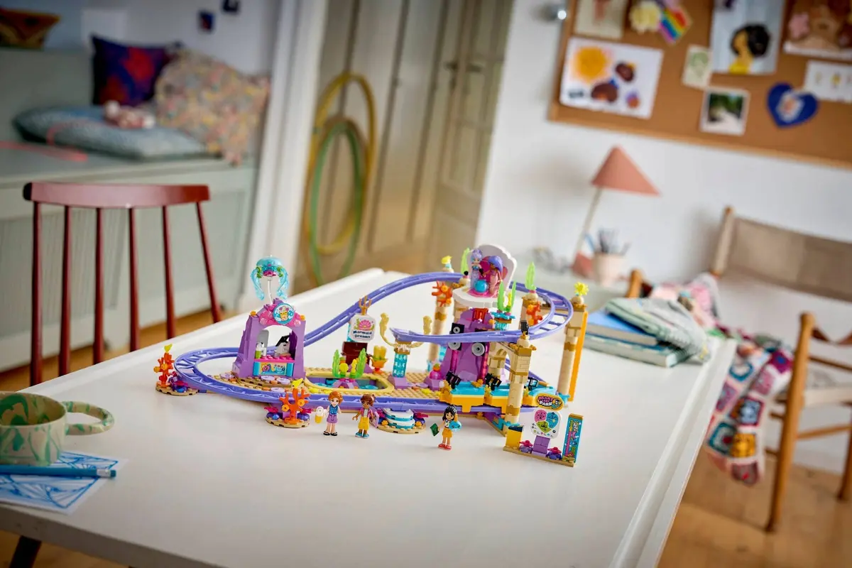LEGO Friends 42703 Mermaid Roller Coaster Ride set, image 8