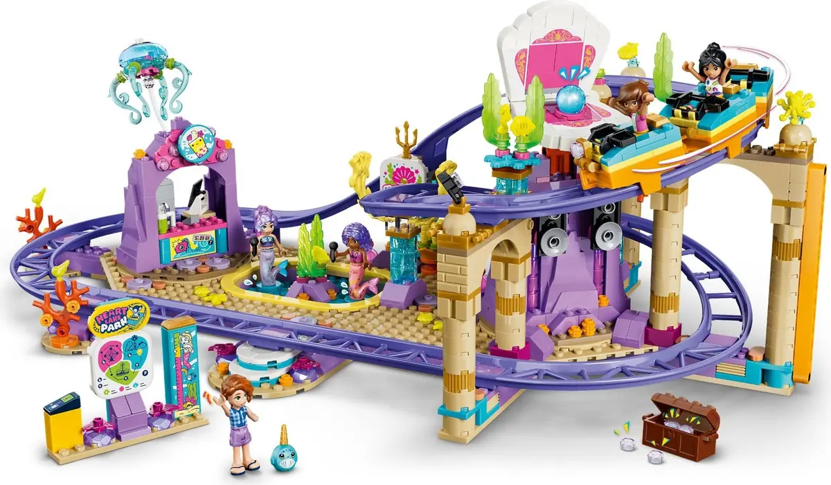 LEGO Friends 42703 Mermaid Roller Coaster Ride set, image 14