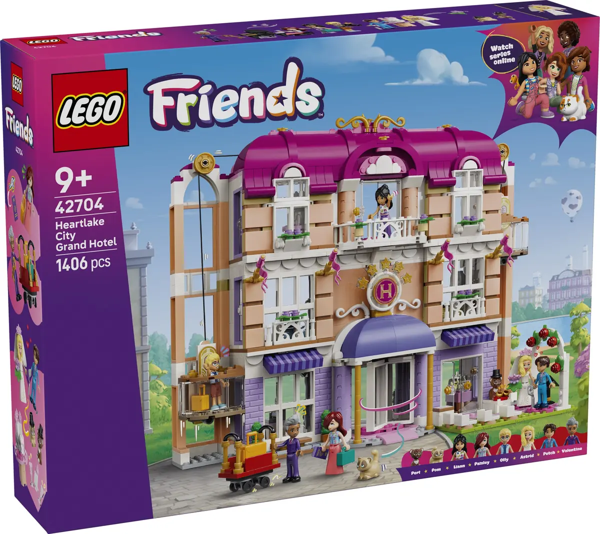 LEGO Friends 42704 Heartlake City Grand Hotel set, image 2