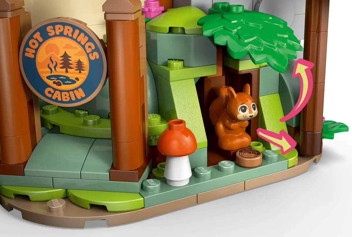LEGO Friends 42705 Cosy Fall Forest Cabin set, image 15