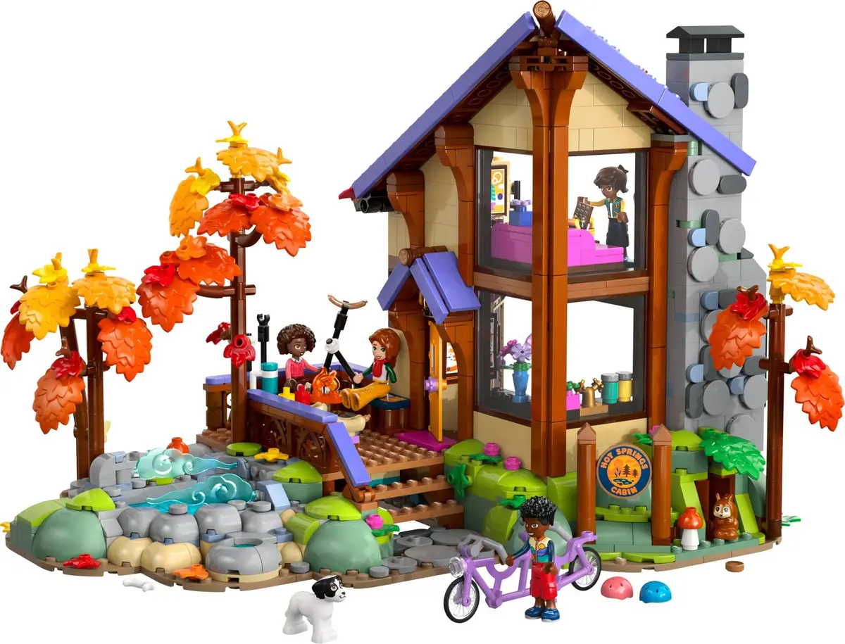 LEGO Friends 42705 Cosy Fall Forest Cabin set, image 9