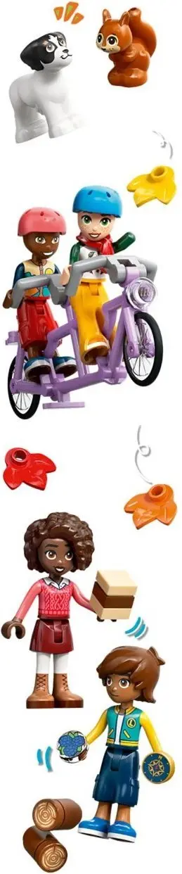 LEGO Friends 42705 Cosy Fall Forest Cabin set, image 11