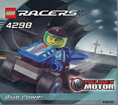 LEGO Racers 4298 Blue Power set