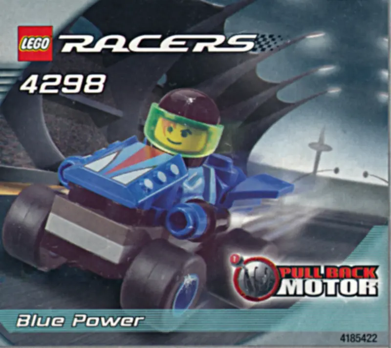 LEGO Racers 4298 Blue Power set