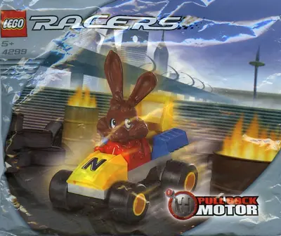 LEGO Racers 4299 Nesquik Bunny Racer set