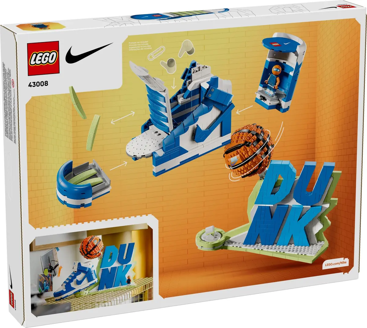 LEGO Nike 43008 Nike Dunk set, image 2