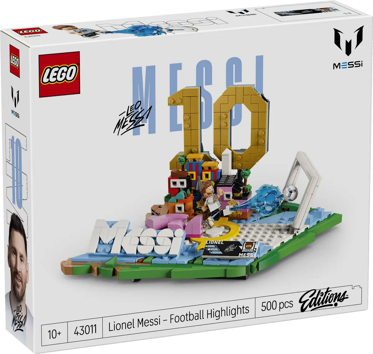 LEGO Editions 43011 Lionel Messi – Football Highlights set, image 2