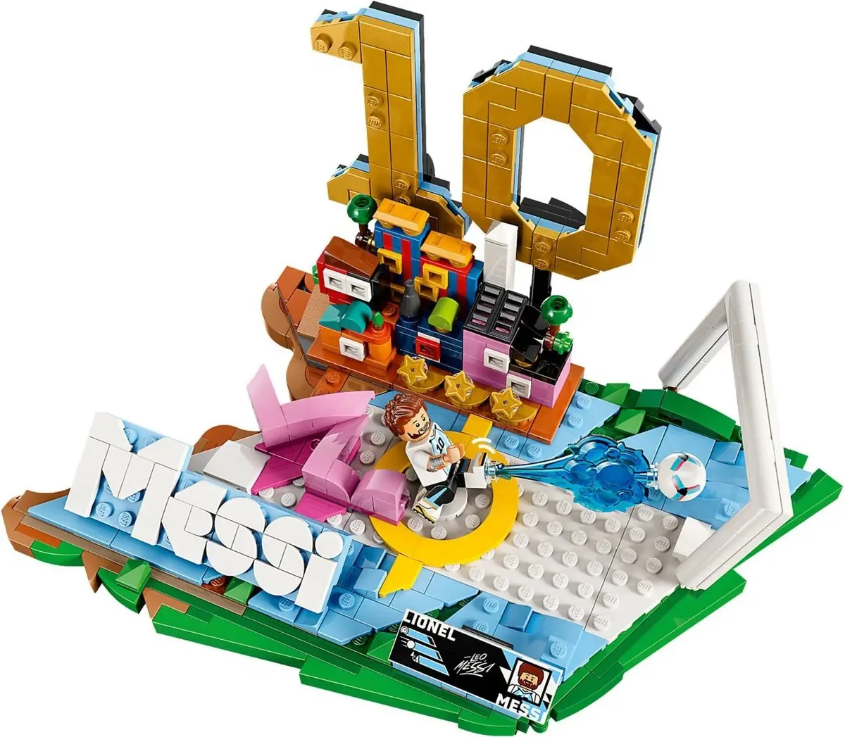 LEGO Editions 43011 Lionel Messi – Football Highlights set, image 12