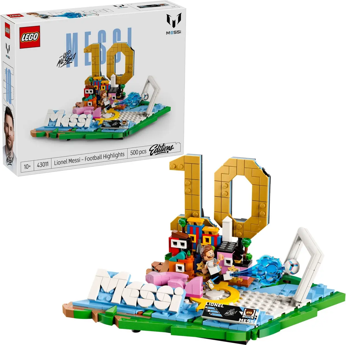 LEGO Editions 43011 Lionel Messi – Football Highlights set, image 4