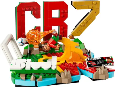 LEGO Editions 43012 Cristiano Ronaldo – Football Highlights set