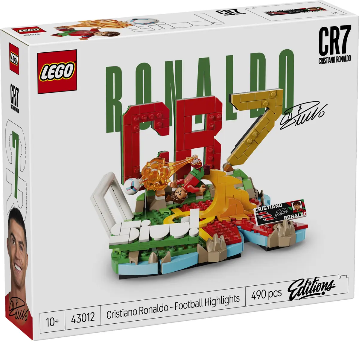 LEGO Editions 43012 Cristiano Ronaldo – Football Highlights set, image 2