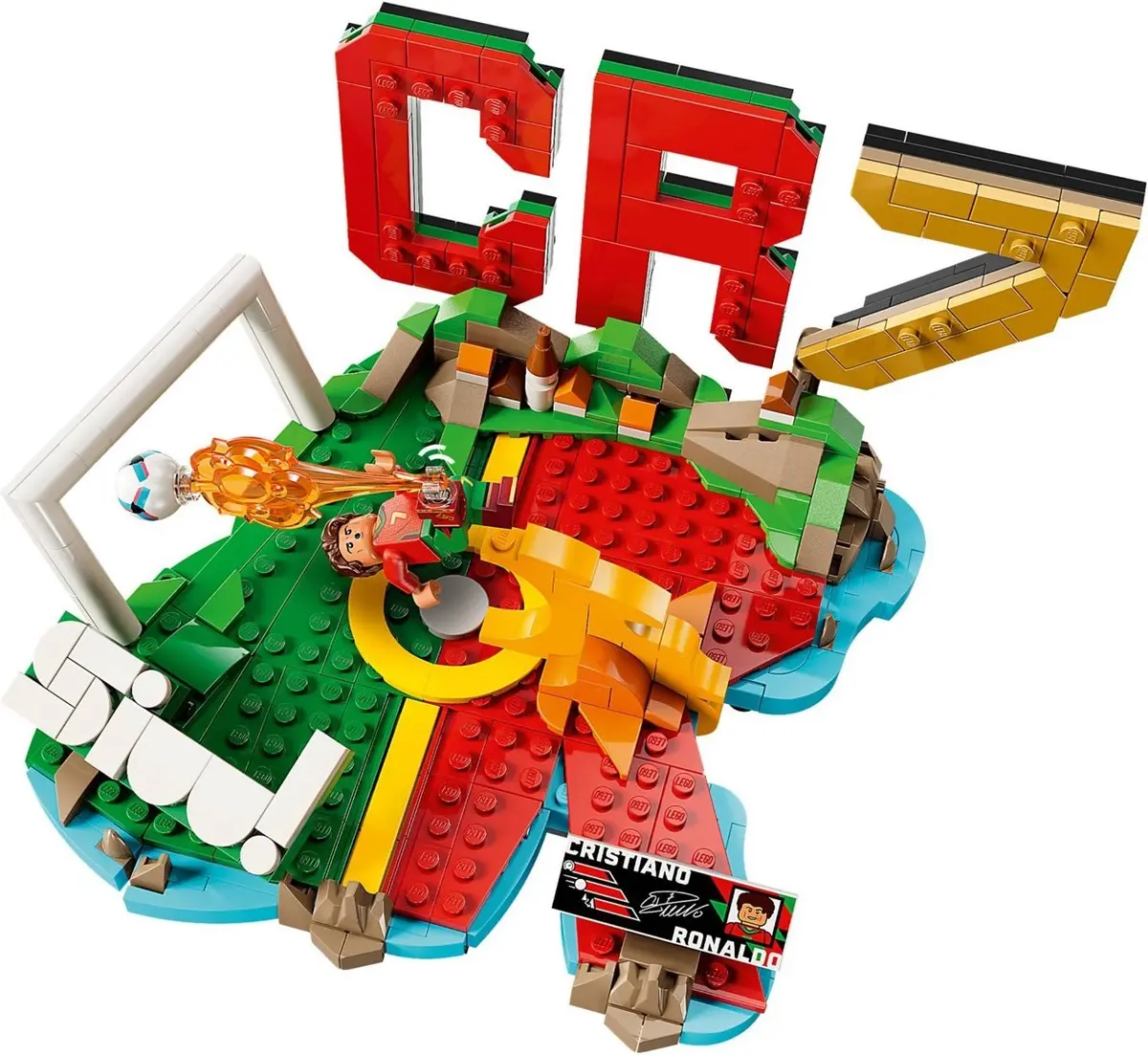 LEGO Editions 43012 Cristiano Ronaldo – Football Highlights set, image 11