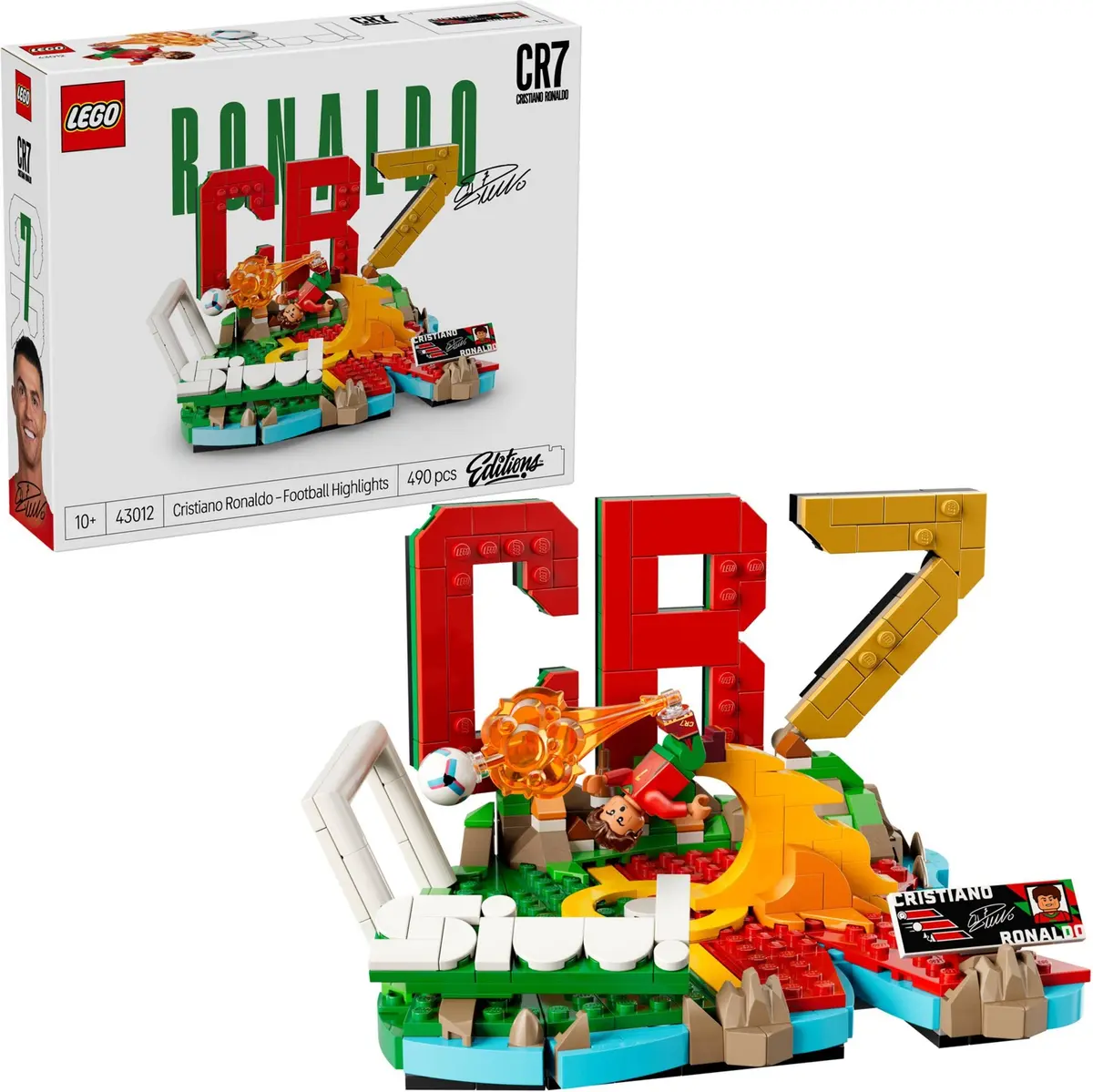 LEGO Editions 43012 Cristiano Ronaldo – Football Highlights set, image 4